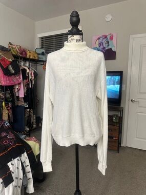 Vintage Caron Scott's Store cream sweater